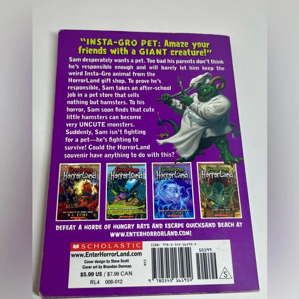 YOUTH BOOK BUNDLE - JACK TUMOR, MIDDLE SCHOOL, and GOOSEBUMPS (TEENS)